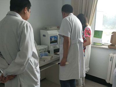 微量元素分析仪走进肇源县人民医院